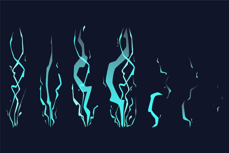 Free Vector cartoon shock animation frames