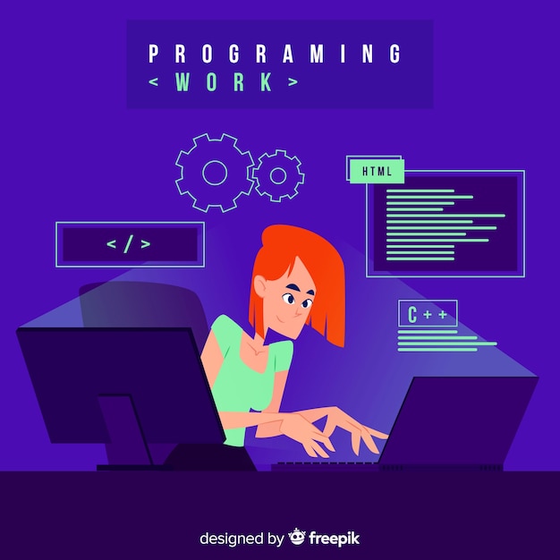 Female software engineer Vectors & Illustrations for Free Download | Freepik Female software engineer Vectors & Illustrations for Free Download | Freepik