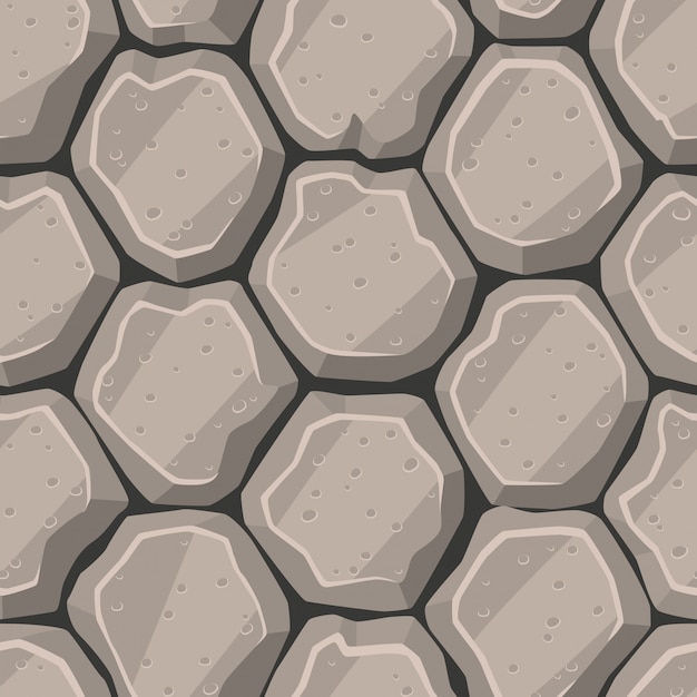 Free vector cartoon style stone texture