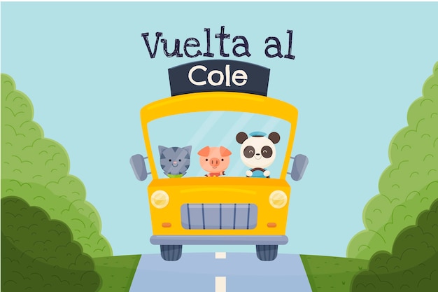 만화 vuelta al cole 배경