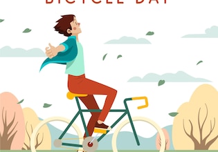 illustrazioni bicicletta