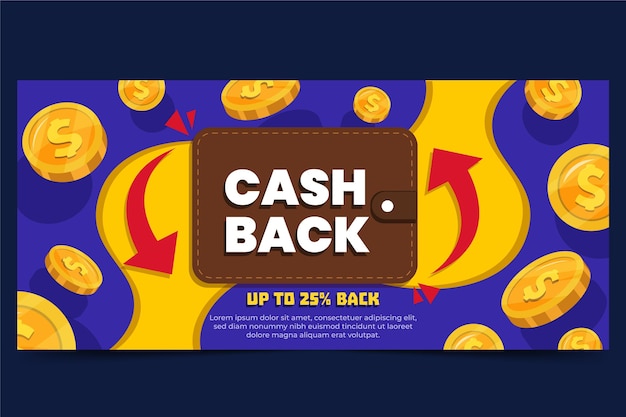 Cashback banner template