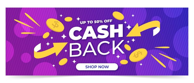 Cashback banner template