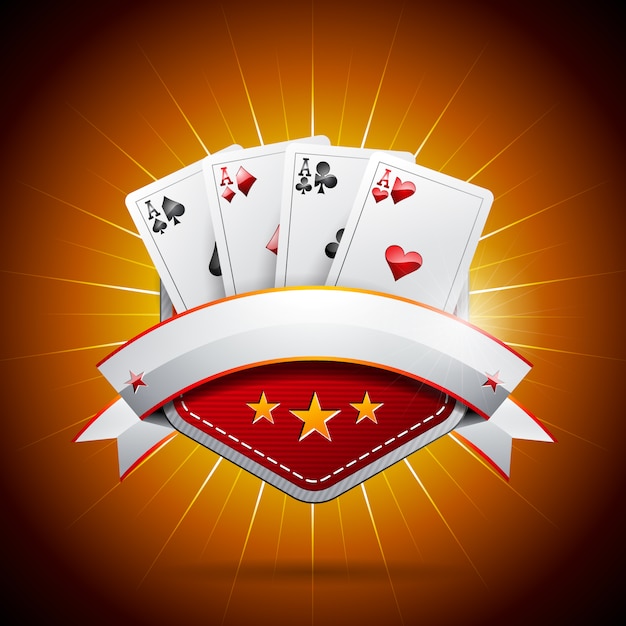 Free vector casino background design