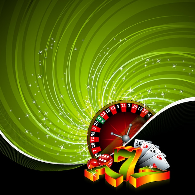 Free vector casino background design