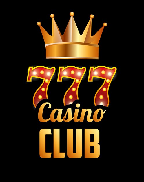 Casino club illustration