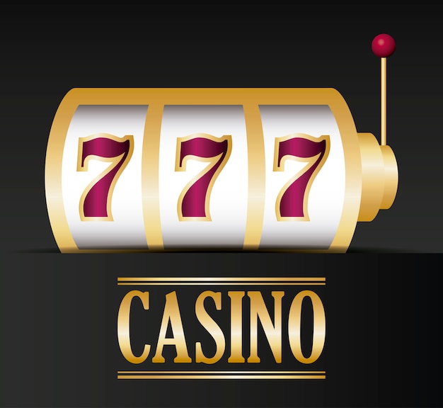 Free vector casino concept