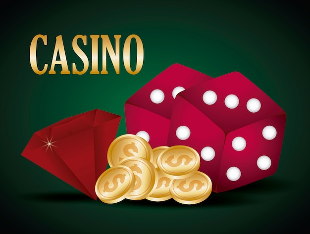 Vettore gratuito icona del casinò