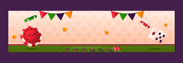 casino night template design