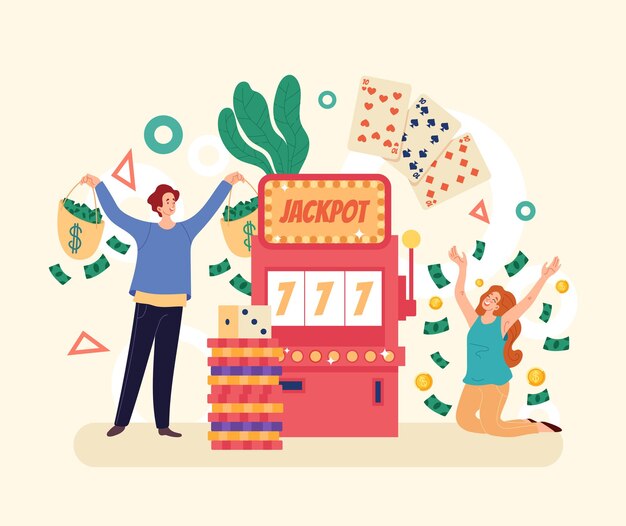 ラッキー7スロットマシンと飛行エース黄色の背景に 無料のベクター ラッキー7スロットマシンと飛行エース黄色の背景に 無料のベクター