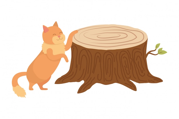 Free vector cat cartoon