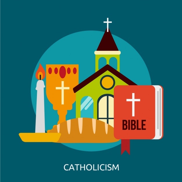 Catholicism background design