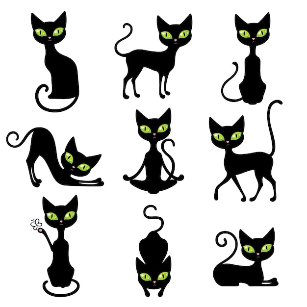 Кошки Icon Set