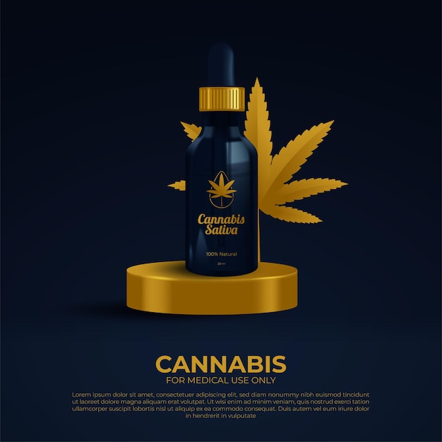 Free vector cbd oil benefits