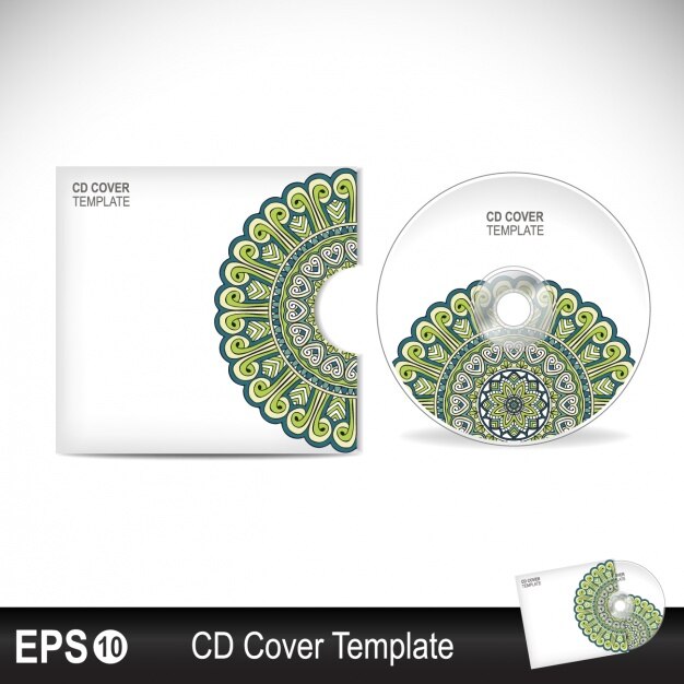 make a cd cover template