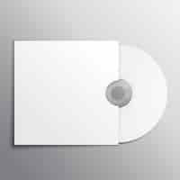 Free vector cd, mockup