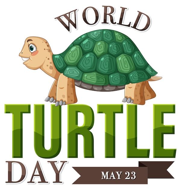 Иллюстрация к празднованию Всемирного дня черепах