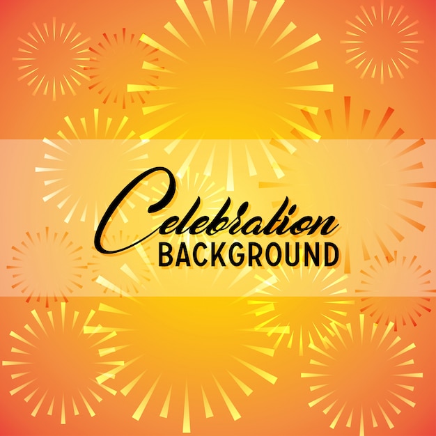 Free vector celebration background