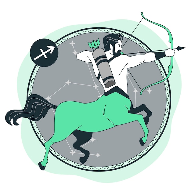 Centaur concept illustration