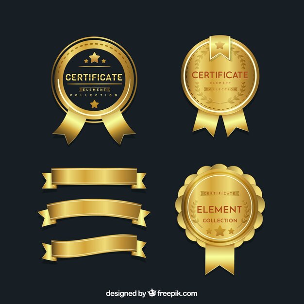 Gold Ribbon Images - Free Download on Freepik