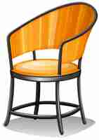 Free vector a chair furniture