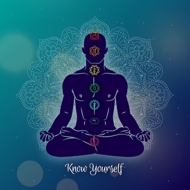 Free vector chakras illustration concept