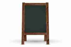 Free vector chalk menu street blackboard stand