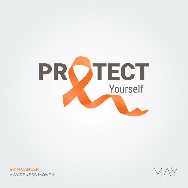 Free vector championing skin wellness awareness posters