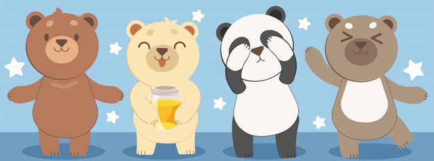 くま 画像 無料のベクター ストックフォト Psd
