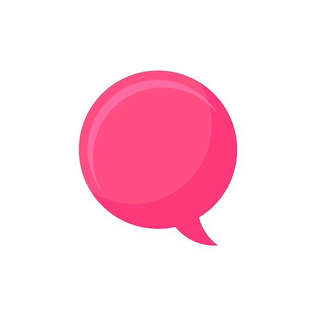 Free vector chat bubble