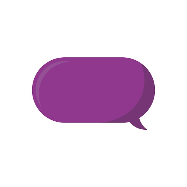 Free vector chat bubble