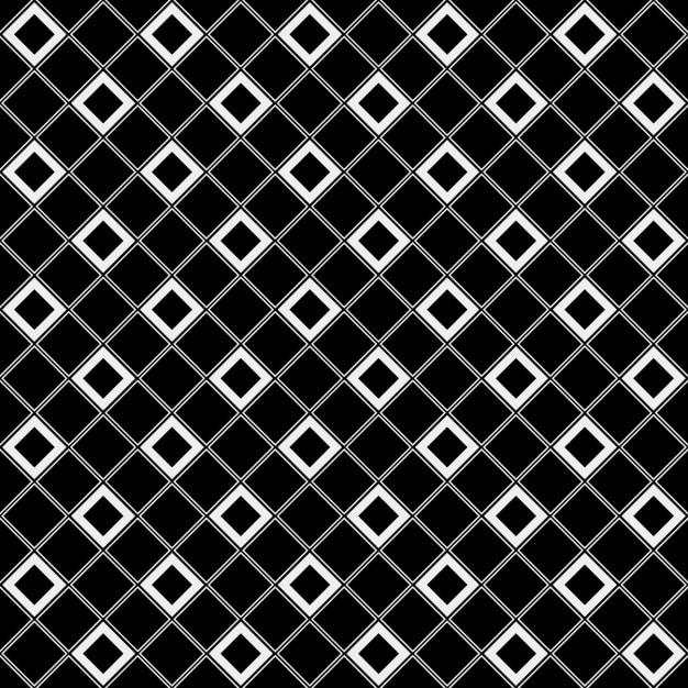 Free vector checkered tile black and white