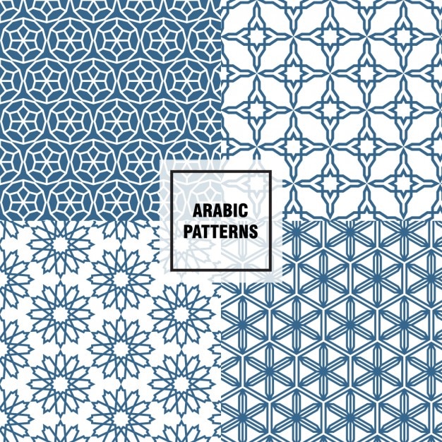 Cheerful arabic patterns