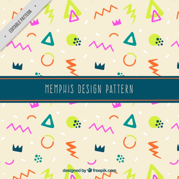 मुफ़्त वेक्टर cheerful background with colored shapes
