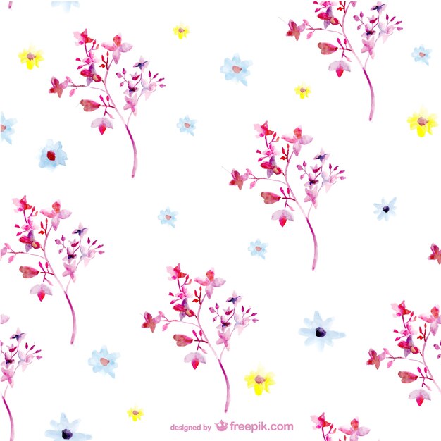 Cheerful floral background