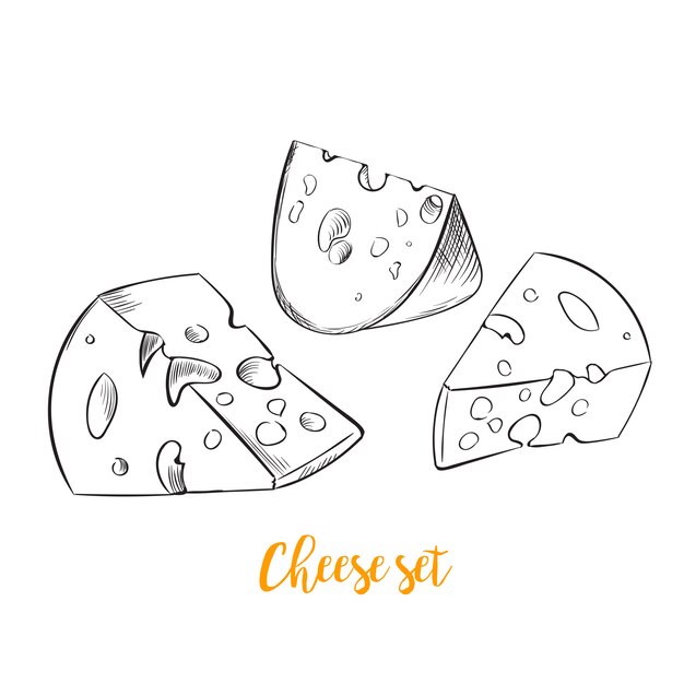 Набор для рисования сыров