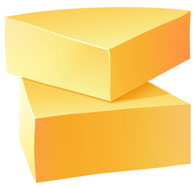 Бесплатное векторное изображение Сыр