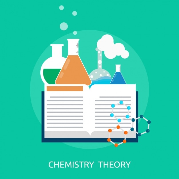 Free vector chemistry background design