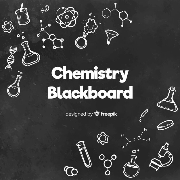 Chemistry on blackboard