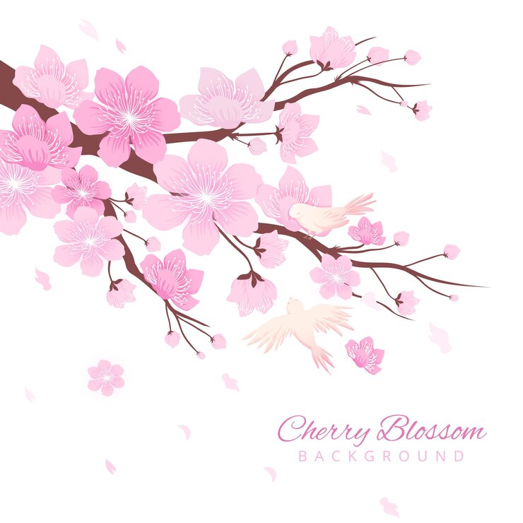 桜の背景