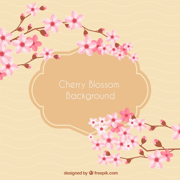 Cherry blossom background