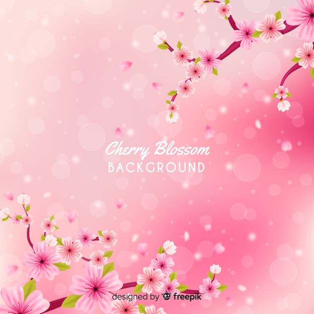 Cherry blossom background