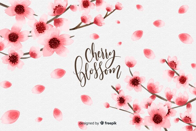 Cherry blossom background