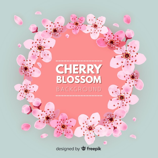 Cherry blossom background