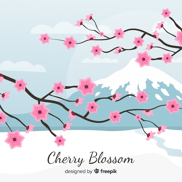 Cherry blossom background