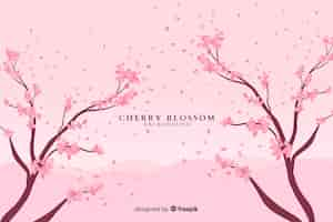 Free vector cherry blossom