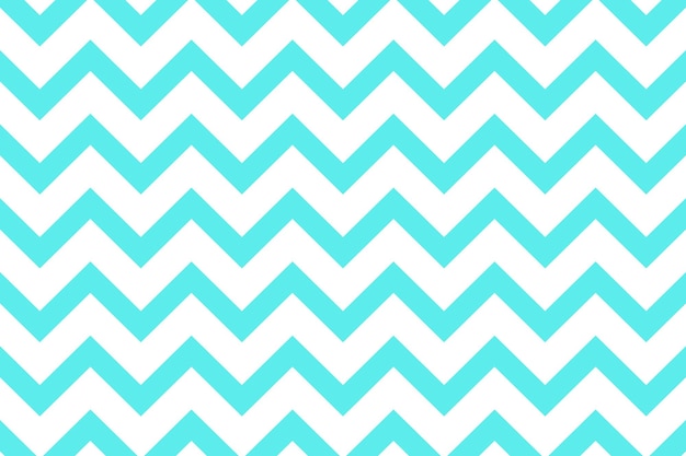 Chevron Pattern Blue On White Background