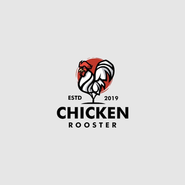 Download Free Chicken Logo Template Premium Vector Use our free logo maker to create a logo and build your brand. Put your logo on business cards, promotional products, or your website for brand visibility.