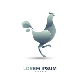 Chicken logo template