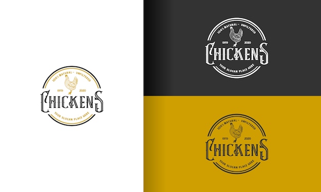 Download Free Chicken Mascot For Junk Food Restaurant Logo Premium Vector Use our free logo maker to create a logo and build your brand. Put your logo on business cards, promotional products, or your website for brand visibility.